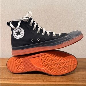 Mens 11 Converse Chuck Taylor All Star CX High Black Wild Mango